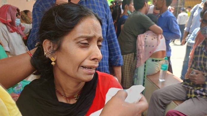 Sonam's mother Sunita anxiously waits for any news of her | Photo: Bismee Taskin | ThePrint