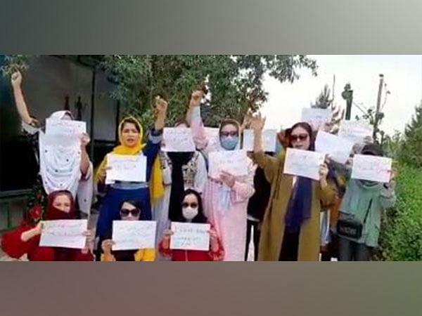 Taliban suppress protests by women against mandatory hijab in Kabul 