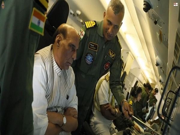 Defence Minister witnesses P-8I aircraft's surveillance, anti-submarine warfare capabilities