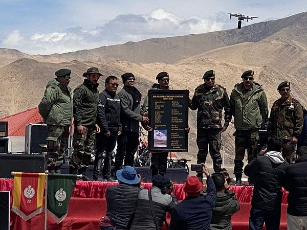 Rezangla Anthem launched to pay tribute to war veterans at Rezang La War Memorial