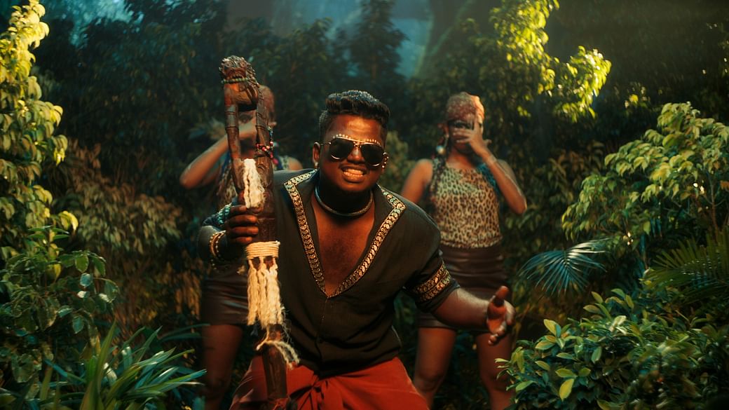 Arivu in the video of 'Enjoy Enjaami', which he recorded with Thee | Credit: Arivu