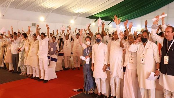 Congress adopts Udaipur Declaration, proposals include 1 Family, 1 Ticket