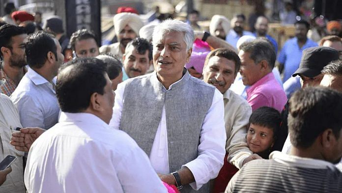 File photo of Congress leader Sunil Jakhar | Twitter/@SunilJakhar