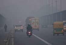 File photo of smog in Delhi | Suraj Singh Bisht | ThePrint