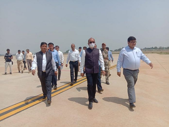 AAI team inspects terminal building, other facilities of newly constructed Deoghar Airport