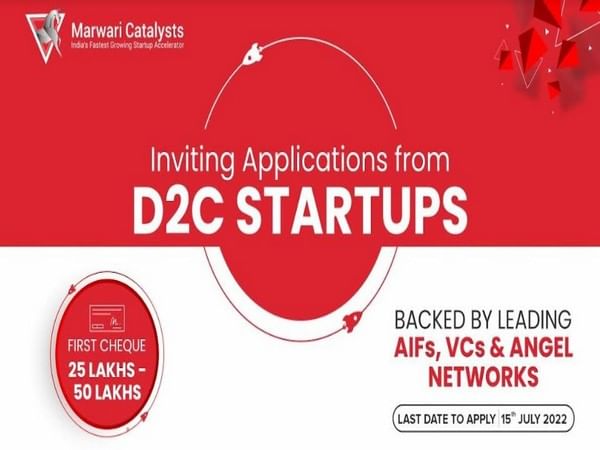 Startup Accelerator, Marwari Catalysts invites applications from D2C startups for its cohort 'Thrive'