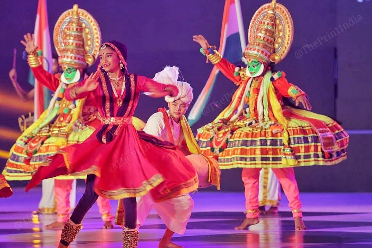 Kathak was performed by artists at the event | Photo: Praveen Jain | ThePrint