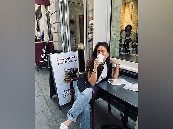 Kareena Kapoor Khan enjoys coffee in London, says 'Waited for two years'