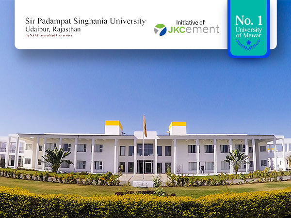 JK Cement's SPSU offers merit and need-based scholarships; aspirants can apply through SPSAT 2022 for a host of UG and PG programs