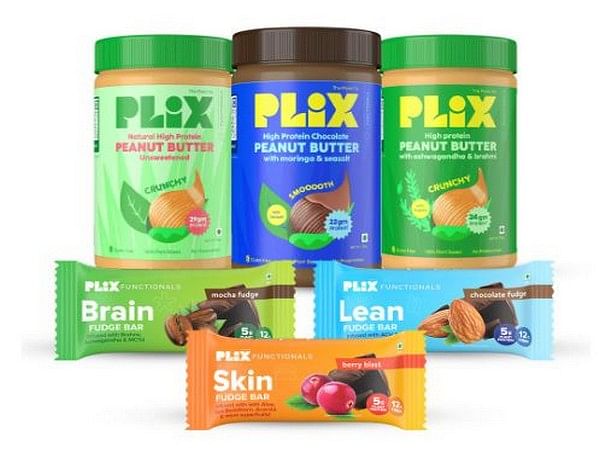 Leading D2C plant-based Brand, Plix launches India's first ever plant-based, sustainable, clean range of snackable functional foods
