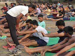 Students preparing for Army and police recruitment in Patna's Rajendra Nagar | Suraj Singh Bisht | ThePrint