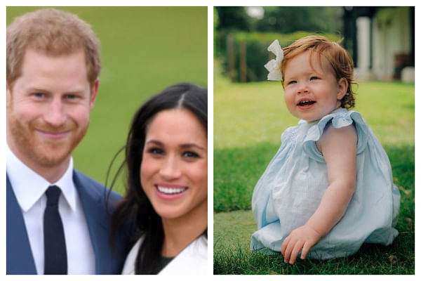 Prince Harry, Meghan Markle share new photos of daughter Lilibet to ...