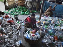 File photo of plastic bottles being segregated for recycling | PTI