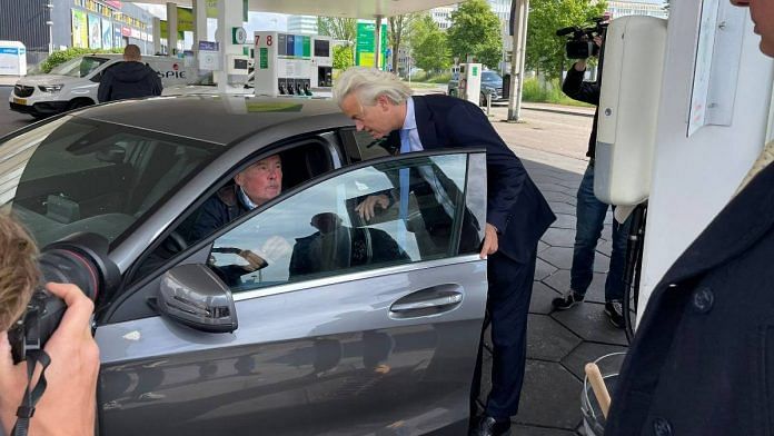File image of Dutch politician Geert Wilders | Twitter | @geertwilderspvv