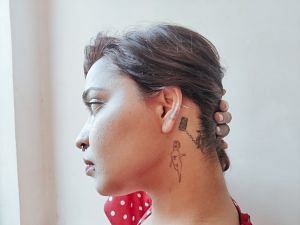 Bindoo shows off her tattoos | Shubhangi Misra | ThePrint 
