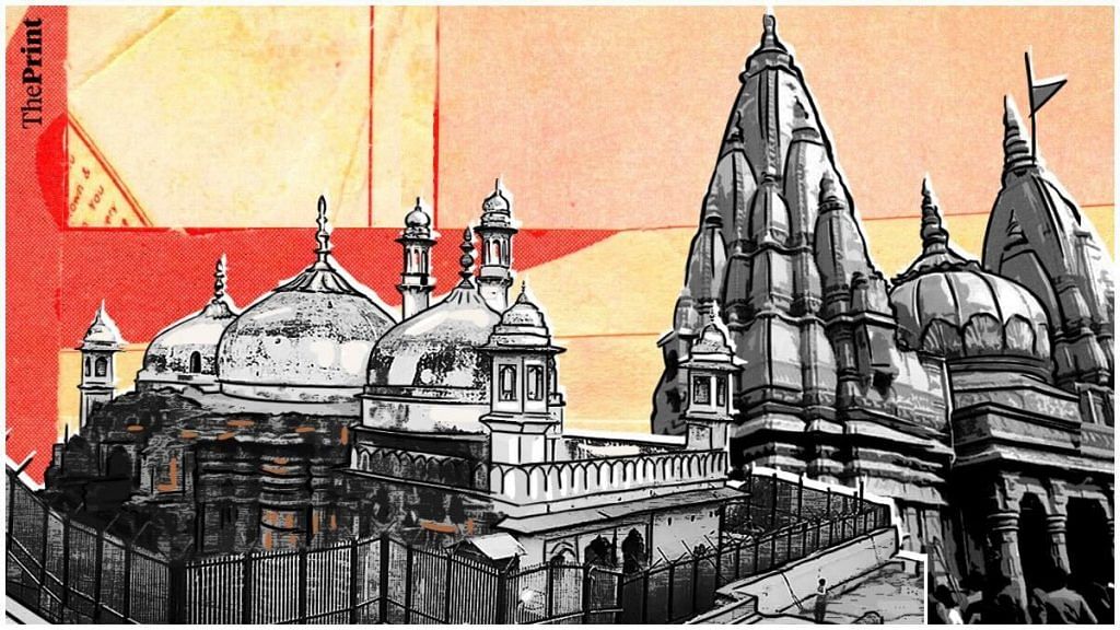 Gyanvapi and Vishwanath complex | Manisha Yadav/ThePrint