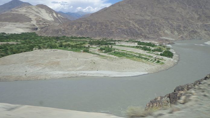 A view of Indus river near Diamer-Bhasha Dam. | Photo Credit: Wikimedia Commons