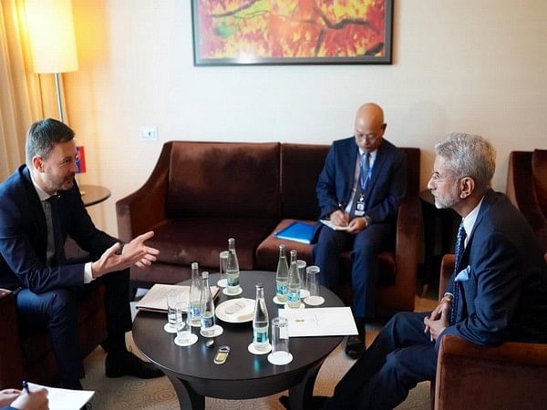 Jaishankar discusses political, economic, defence cooperation with Slovak PM Eduard Heger