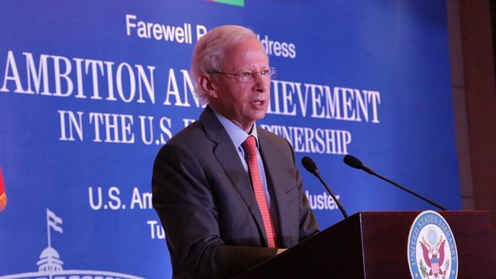 File photo of former US envoy to India Kenneth Juster | US embassy