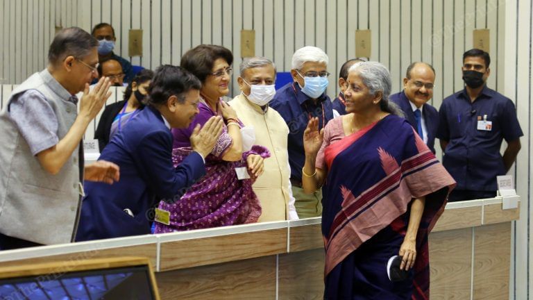 With digital exhibition and coins, Modi & Sitharaman mark ‘Iconic Week’ of Amrit Mahotsav