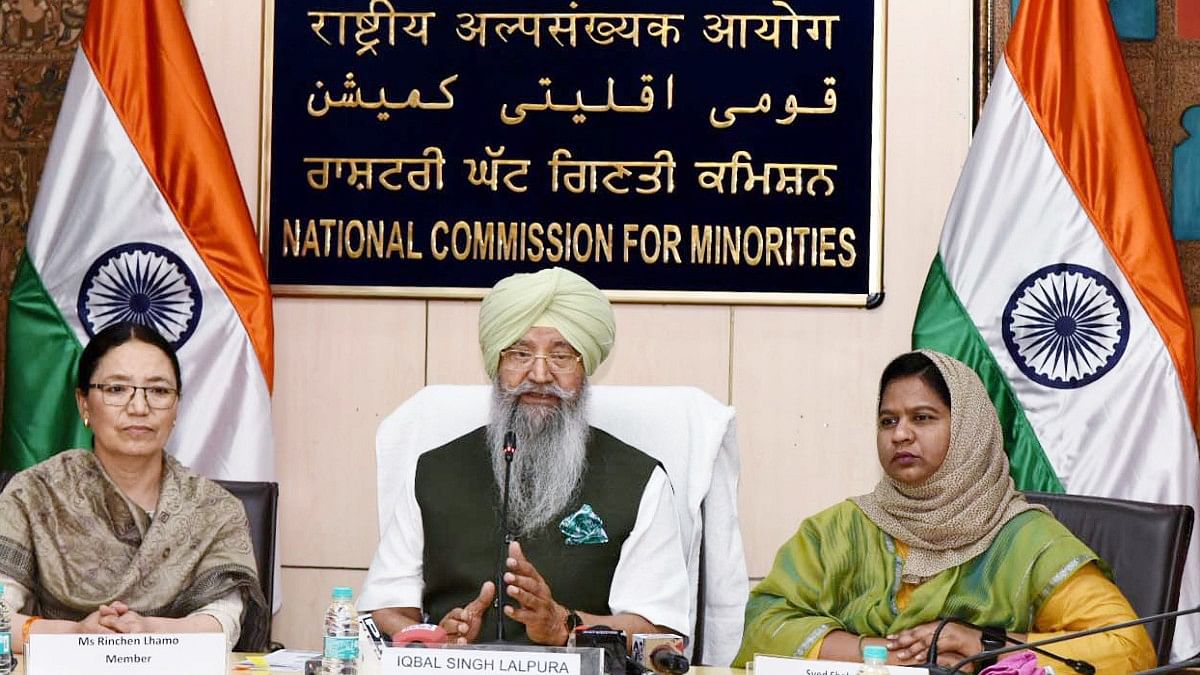 Iqbal Singh Lalpura, chairman of the National Commission for Minorities | ANI File Photo