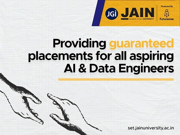 Jain (Deemed-to-be University's) BTech in Computer Science and Engineering to Offer Assured Placements