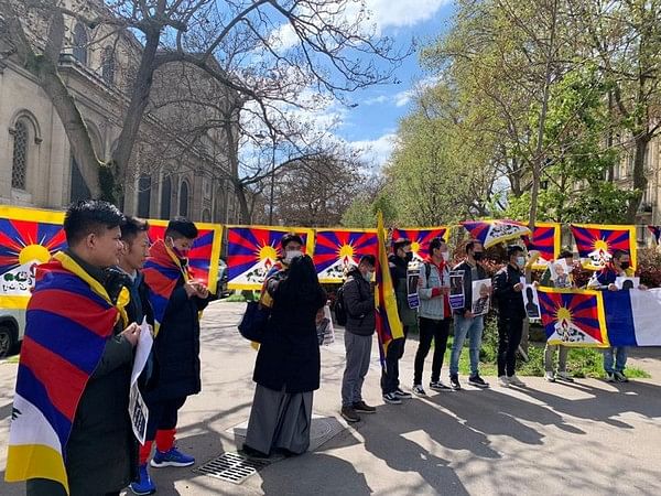 Tibetans urge global community not to forget Tibet on World Refugee Day