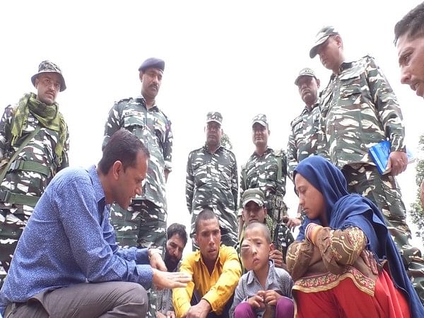 J-K: CRPF gives financial help for treatment of child with rare eye disease in Udhampur 