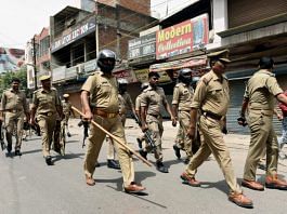 Police in Prayagraj, UP | ANI Photo