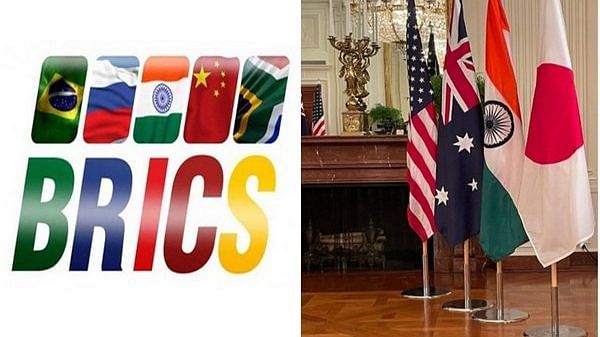 Quad, BRICS vie to woo India