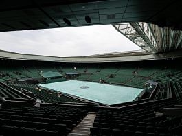 A Wimbledon court | Twitter/Wimbledon