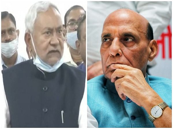 Rajnath Singh speaks with Nitish Kumar on presidential poll to build consensus