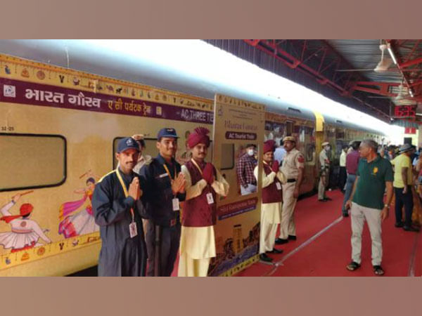 Shri Ramayana Yatra: First India-Nepal Bharat Gaurav tourist train reaches Janakpurdham 