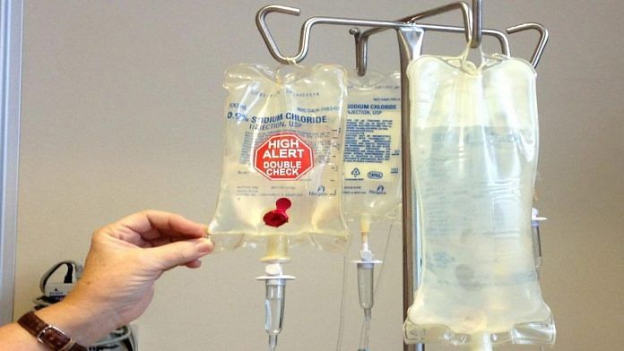 Representational image of chemo infusion | Pixabay