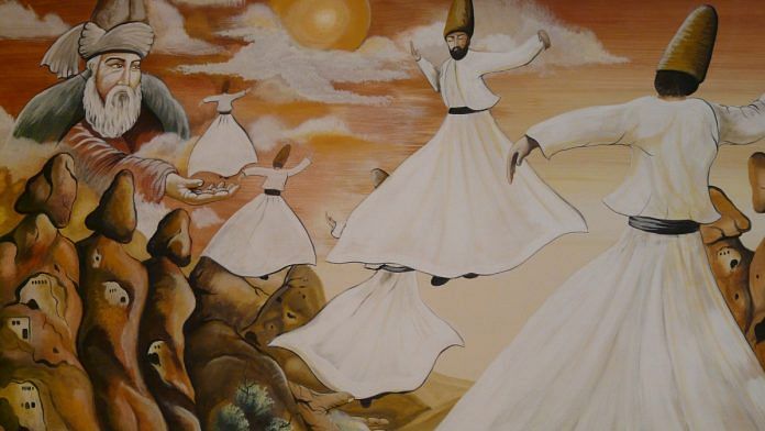 A painting of Sufi dancers. | Representative Image.