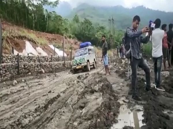 Assam: Restoration works of damaged roads on full swing in flood-hit ...