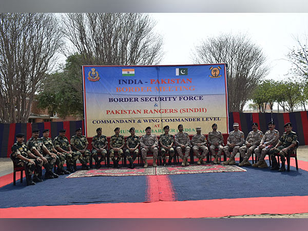 Battalion Commander Meeting held at Indo-Pak border to discuss security issues