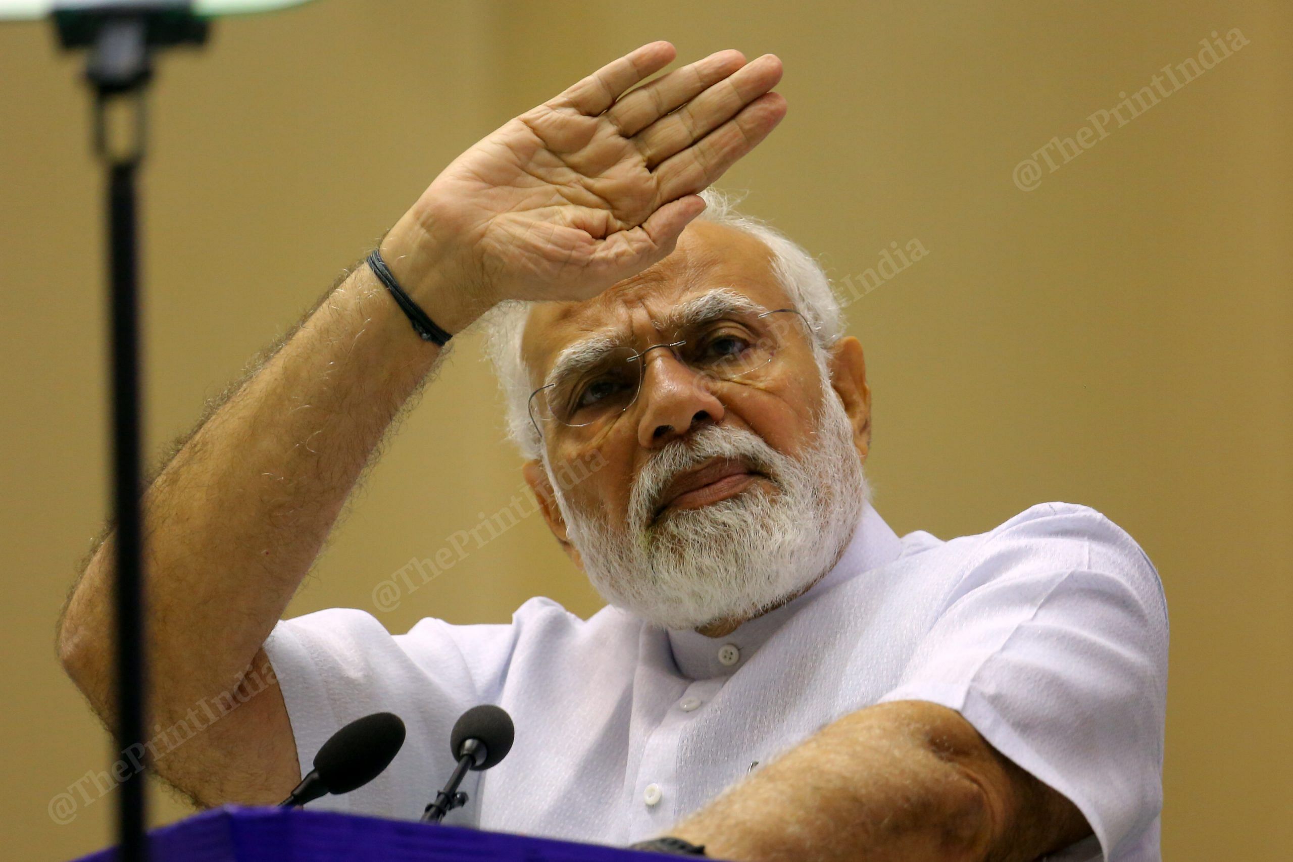 PM Modi at an event in New Delhi | Praveen Jain | ThePrint