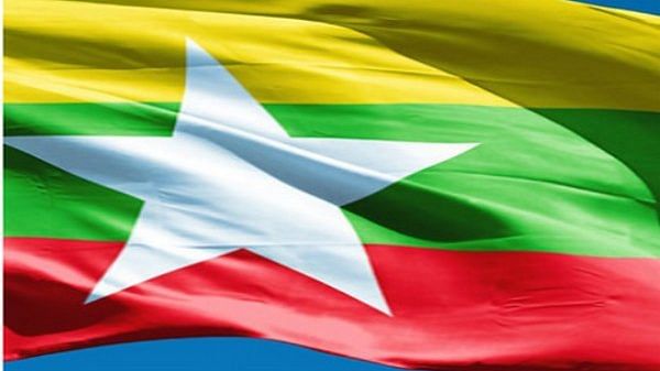 Myanmar flag/File Photo