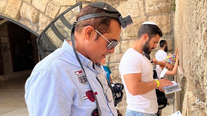 Pakistani Jew Fishel BenKhald during a recent visit to Israel | @Jew_Pakistani