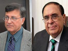 (L-R) Pervez Hoodbhoy and Atta-ur-Rahman | ThePrint