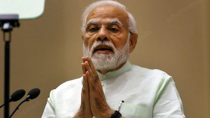 PM Narendra Modi | Photo: Praveen Jain| ThePrint
