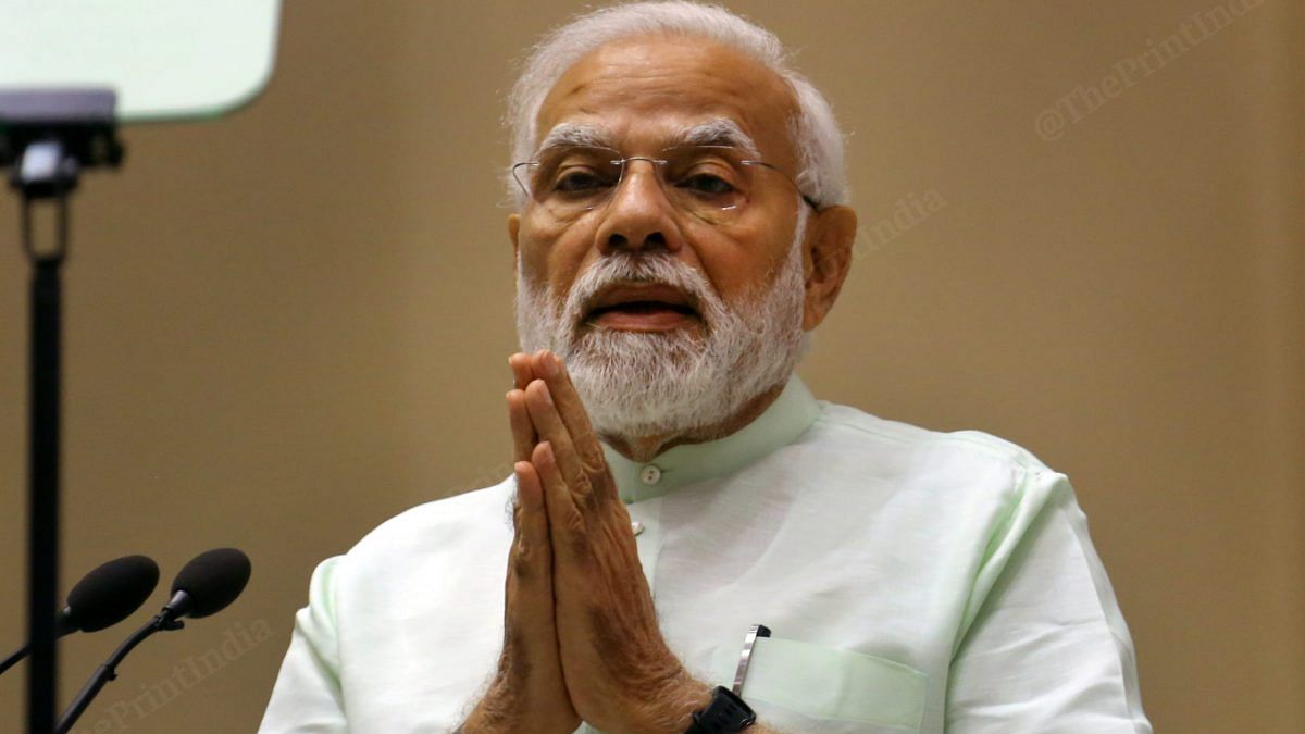 PM Narendra Modi | Photo: Praveen Jain| ThePrint