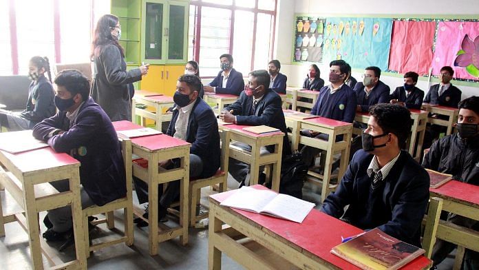 Representational image of 12th grade students in a classroom | ANI