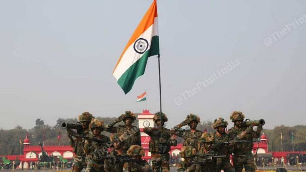 Representational image | Army personnel during the Army Day parade | Photo: Suraj Singh Bisht | ThePrint File Photo