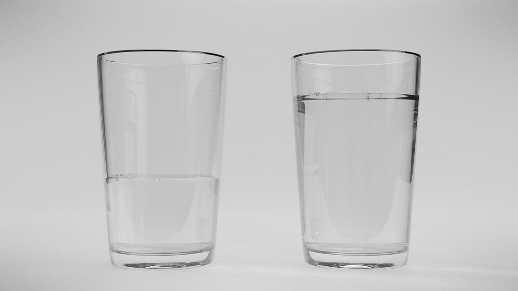 Do you see the glass as half full or half empty?
