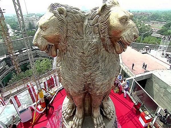 National Emblem above new Parliament building good copy of Lion Capital, political commentary not right: Former ASI ADG