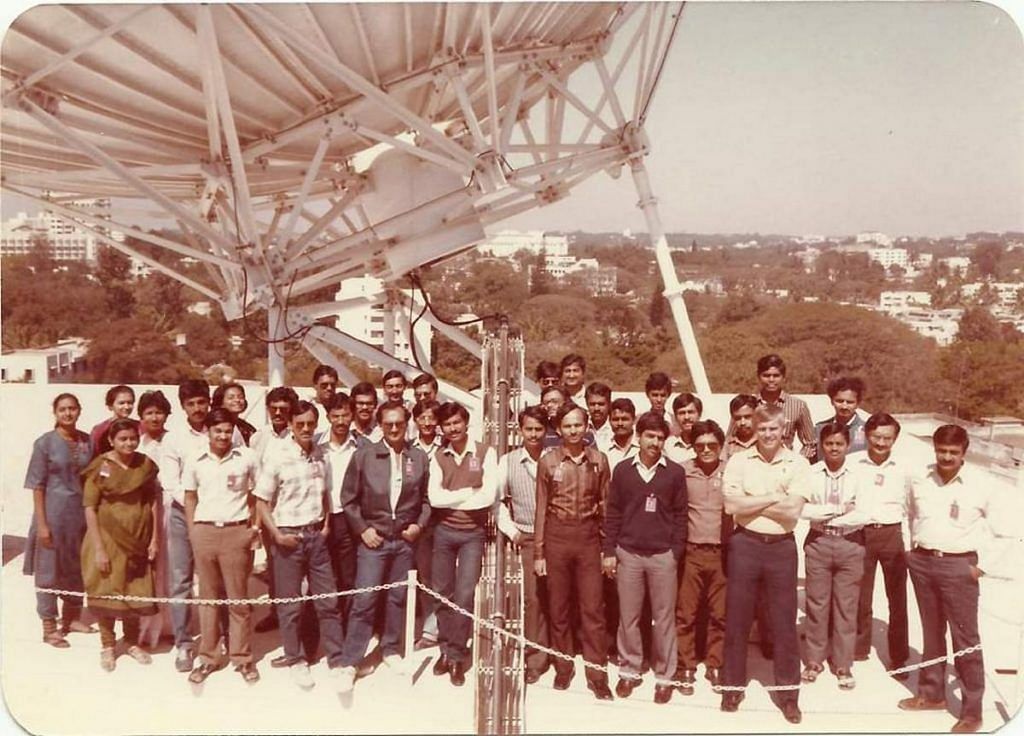 The Bangalore team of Texas Instruments team in the promising 1980s | Photo courtesy: Texas Instruments