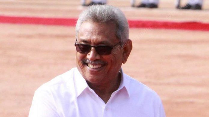 File photo of Gotabaya Rajapaksa | Praveen Jain | ThePrint