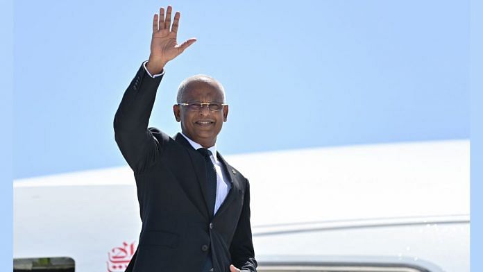 File image of Maldivian President Ibrahim Mohamed Solih | Photo credit: presidency.gov.mv